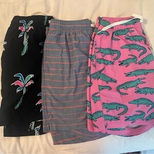 Chubbies Men’s bathing suits/shorts Trio